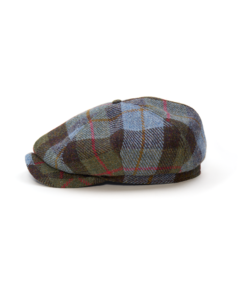 Rambler - Harris Tweed | four panel Applejack cap breathable